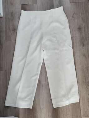Rena Rowan Ivory Lined Dress Pants
